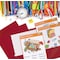 Better Office Products 2 Pocket Glossy Laminated Paper Folders Portfolio Letter Size, Burgundy Red, 25PK 80185 - alternate 3